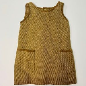 📌6x25 Ralph Lauren Baby 100% Calf Suede Dress